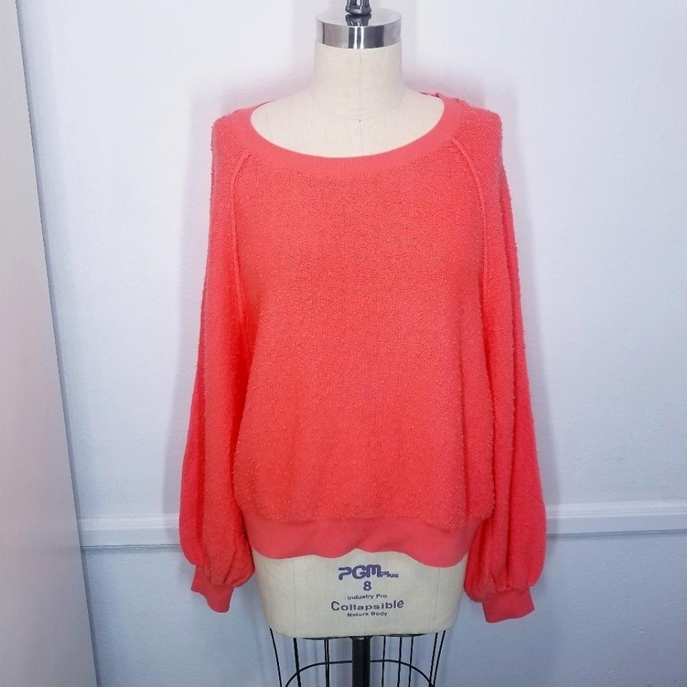 🌸 NEW Free People | Cactus‎ Bloom Sweatshirt, size Small